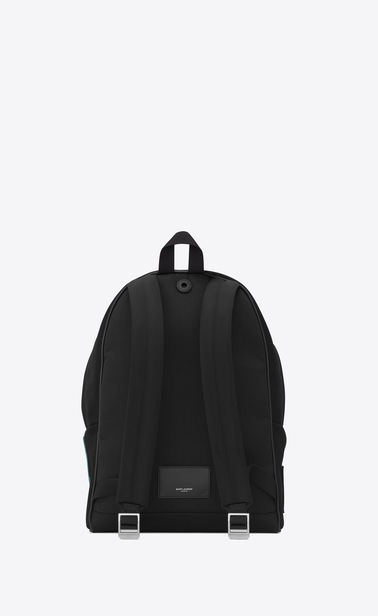 SAINT LAURENT Backpack Man saint laurent embroidered city backpack in canvas b_V4